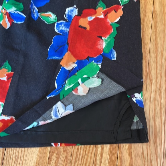 Vintage Beechers Brook High-Waisted Floral Skirt, sz 8 - Picture 3 of 13